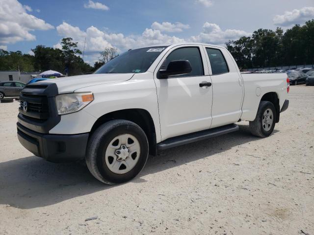 5TFRM5F16FX091414 - 2015 TOYOTA TUNDRA DOUBLE CAB SR/SR5 WHITE photo 1