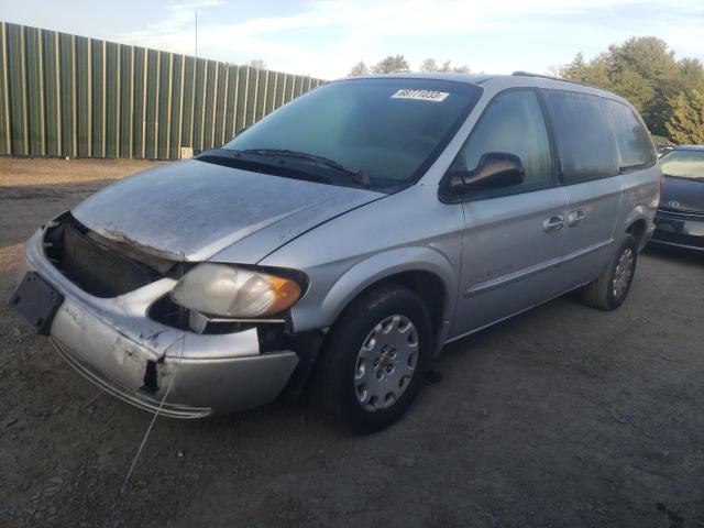 2C4GP44311R217067 - 2001 CHRYSLER TOWN & COU LX SILVER photo 1