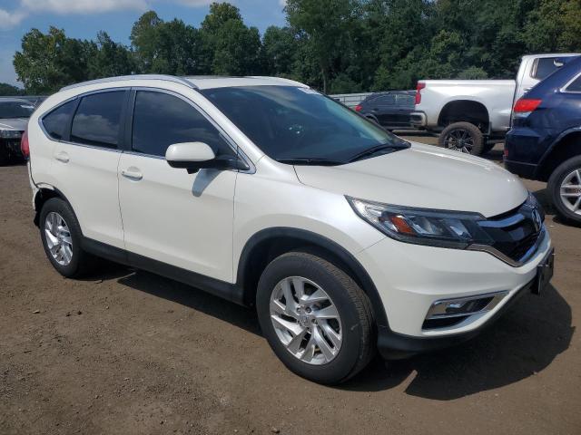 5J6RM4H72FL101014 - 2015 HONDA CR-V EXL WHITE photo 4