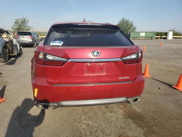 2T2ZZMCA4KC136631 - 2019 LEXUS RX 350 BASE წითელი ფოტო 6