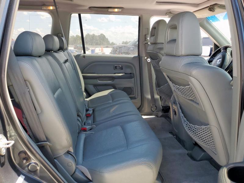 5FNYF18565B004571 - 2005 HONDA PILOT EXL GRAY photo 11