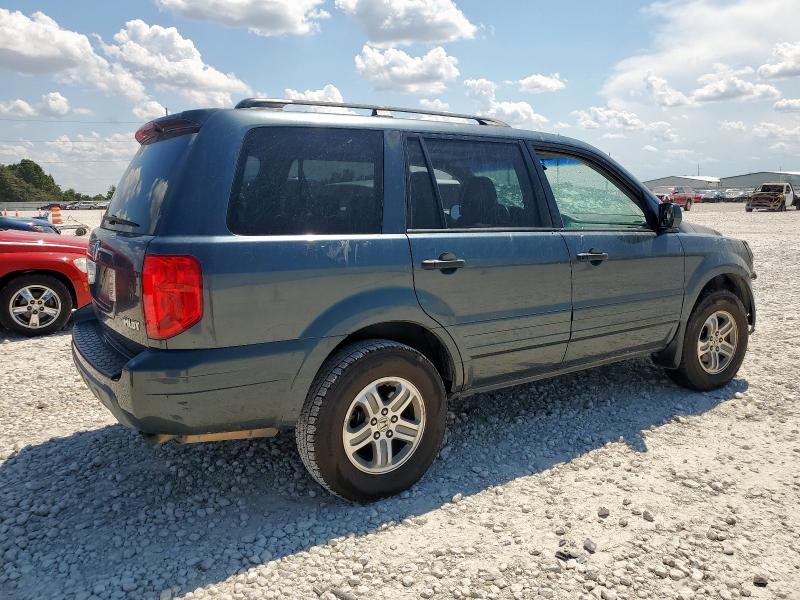 5FNYF18565B004571 - 2005 HONDA PILOT EXL GRAY photo 3