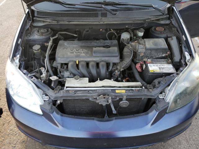 2T1KR32E93C043013 - 2003 TOYOTA COROLLA MA XR BLUE photo 11
