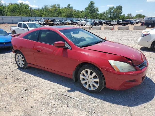 1HGCM82616A010915 - 2006 HONDA ACCORD EX RED photo 4