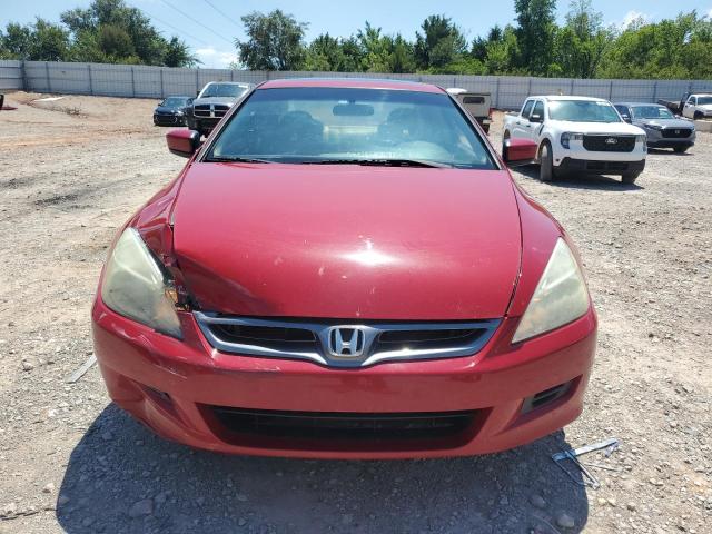 1HGCM82616A010915 - 2006 HONDA ACCORD EX RED photo 5
