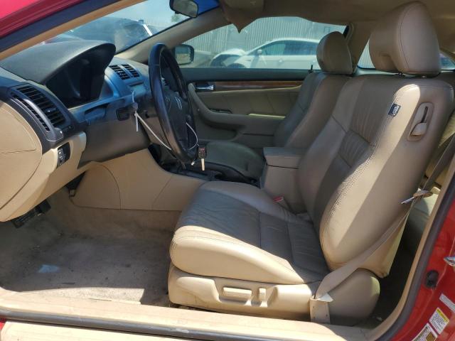 1HGCM82616A010915 - 2006 HONDA ACCORD EX RED photo 7