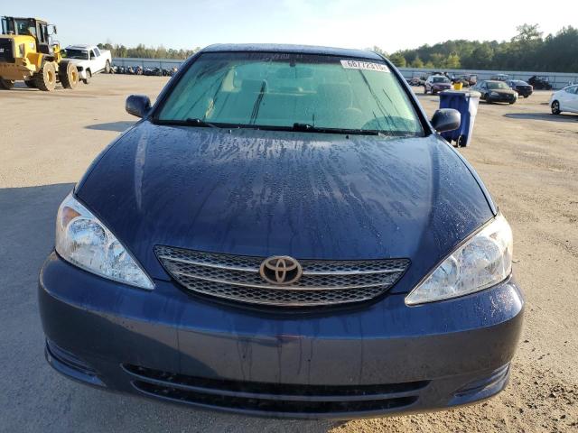 4T1BE32K93U153608 - 2003 TOYOTA CAMRY LE Көк фото 5