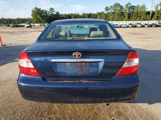 4T1BE32K93U153608 - 2003 TOYOTA CAMRY LE Көк фото 6
