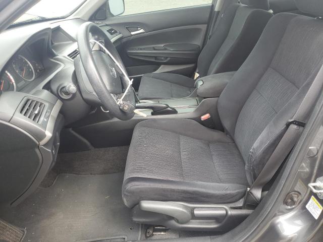 1HGCP2F34BA144784 - 2011 HONDA ACCORD LX GRAY photo 7
