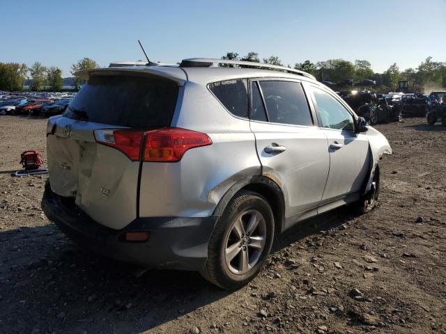 2T3RFREV3FW364545 - 2015 TOYOTA RAV4 XLE SILVER photo 3