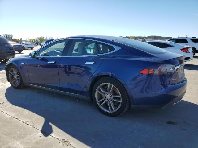 5YJSA1E2XFF110490 - 2015 TESLA MODEL S Կապույտ լուսանկար 2