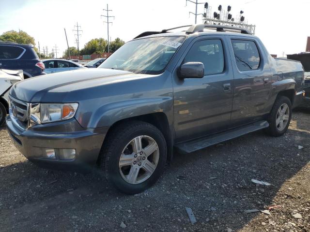 5FPYK1F51BB452508 - 2011 HONDA RIDGELINE RTL GRAY photo 1