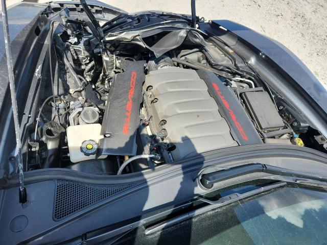 1G1YB2D72J5100517 - 2018 CHEVROLET CORVETTE STINGRAY 1LT GRAY photo 11
