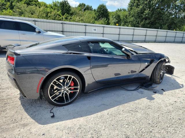 1G1YB2D72J5100517 - 2018 CHEVROLET CORVETTE STINGRAY 1LT GRAY photo 3