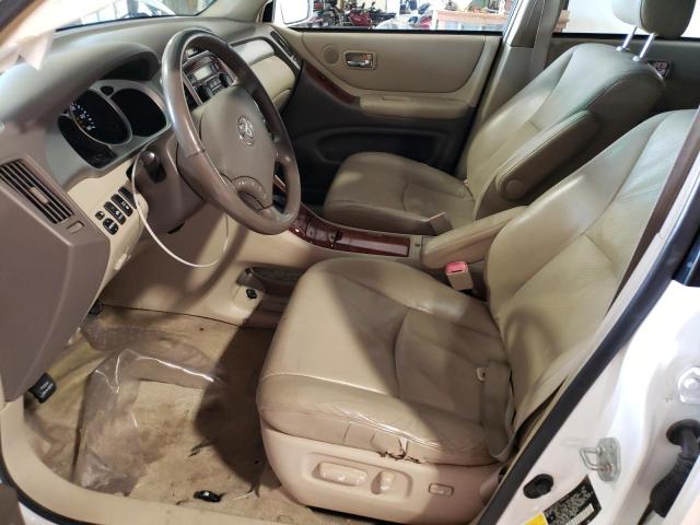 JTEEP21A070214027 - 2007 TOYOTA HIGHLANDER SPORT WHITE photo 7