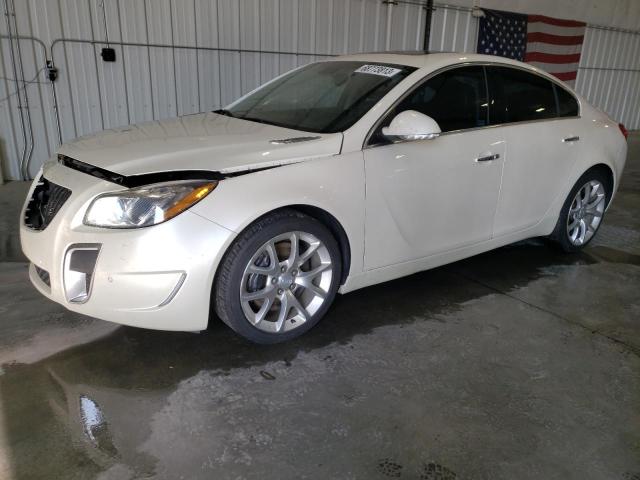 2G4GV5GV1C9147898 - 2012 BUICK REGAL GS WHITE photo 1