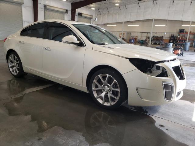 2G4GV5GV1C9147898 - 2012 BUICK REGAL GS WHITE photo 4