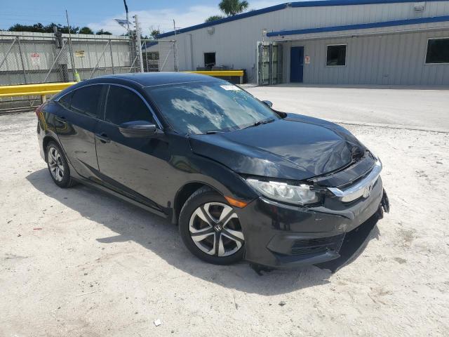 19XFC2E5XJE017284 - 2018 HONDA CIVIC LX BLACK photo 4