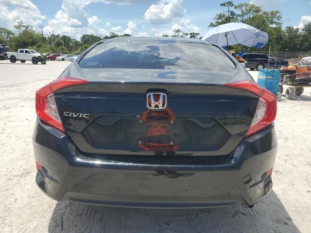 19XFC2E5XJE017284 - 2018 HONDA CIVIC LX BLACK photo 6