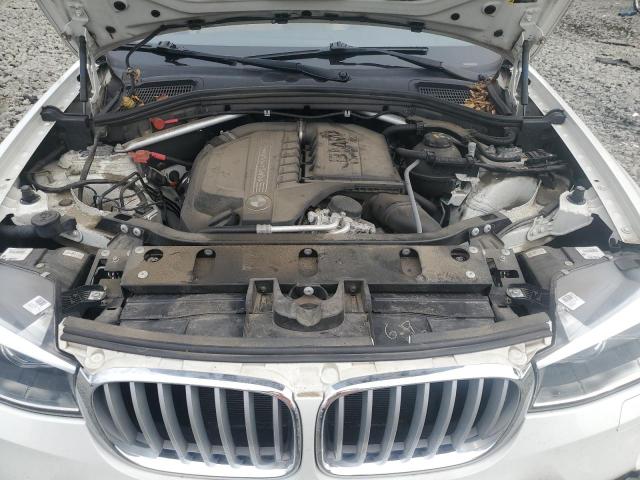 5UXWX7C52H0U42486 - 2017 BMW X3 XDRIVE35I WHITE photo 12