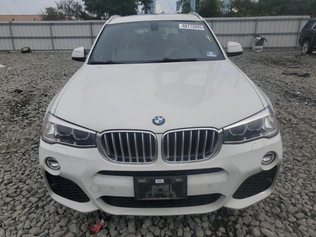5UXWX7C52H0U42486 - 2017 BMW X3 XDRIVE35I WHITE photo 5