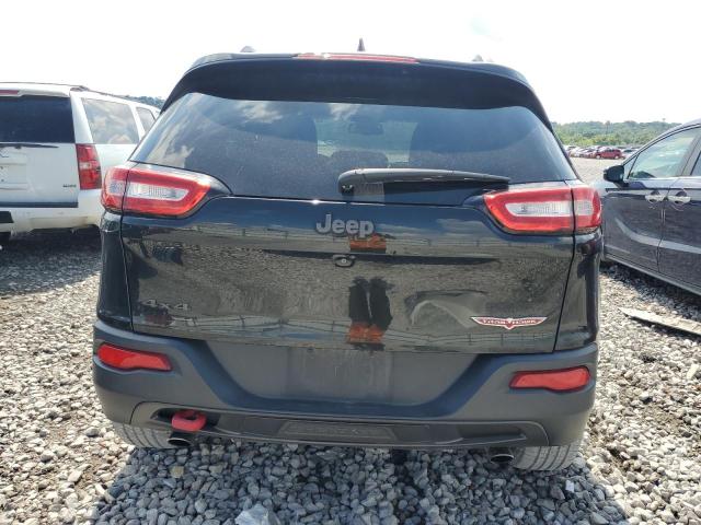 1C4PJMBS9EW184439 - 2014 JEEP CHEROKEE TRAILHAWK BLACK photo 6