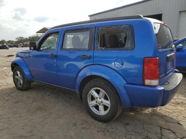 1D8GT28K67W736666 - 2007 DODGE NITRO SXT BLUE photo 2