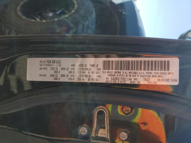 3C6UR5CL7GG211140 - 2016 RAM 2500 ST BLACK photo 12