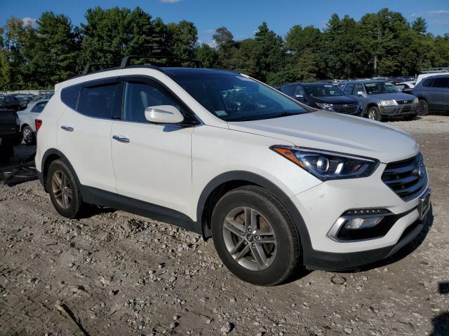 5XYZUDLB0JG570897 - 2018 HYUNDAI SNTFE AWD WHITE photo 4