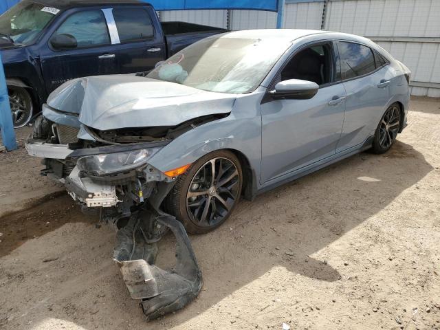 SHHFK7G4XMU230737 - 2021 HONDA CIVIC SPORT 青色 照片 1