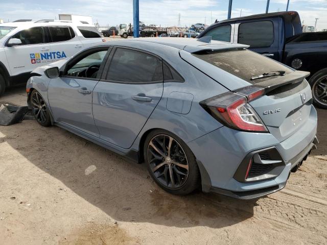 SHHFK7G4XMU230737 - 2021 HONDA CIVIC SPORT 青色 照片 2