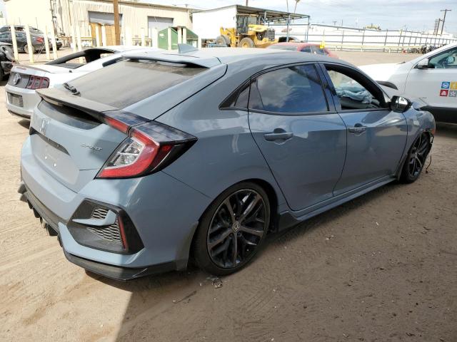 SHHFK7G4XMU230737 - 2021 HONDA CIVIC SPORT 青色 照片 3