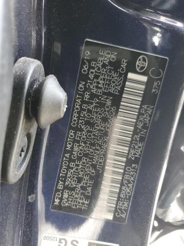 JTDEPRAEXLJ056526 - 2020 TOYOTA COROLLA LE BLUE photo 12