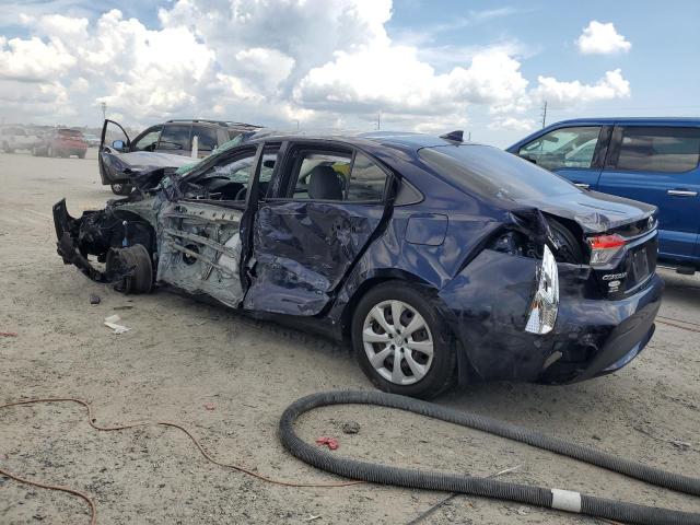 JTDEPRAEXLJ056526 - 2020 TOYOTA COROLLA LE BLUE photo 2