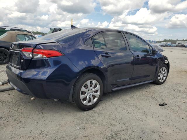 JTDEPRAEXLJ056526 - 2020 TOYOTA COROLLA LE BLUE photo 3