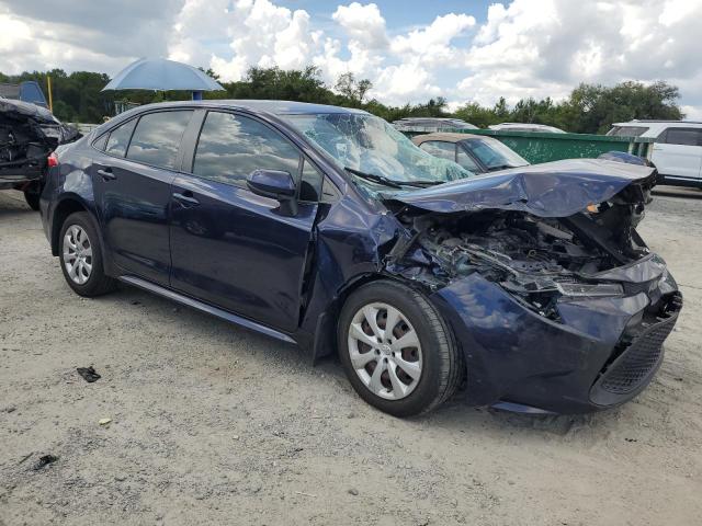 JTDEPRAEXLJ056526 - 2020 TOYOTA COROLLA LE BLUE photo 4