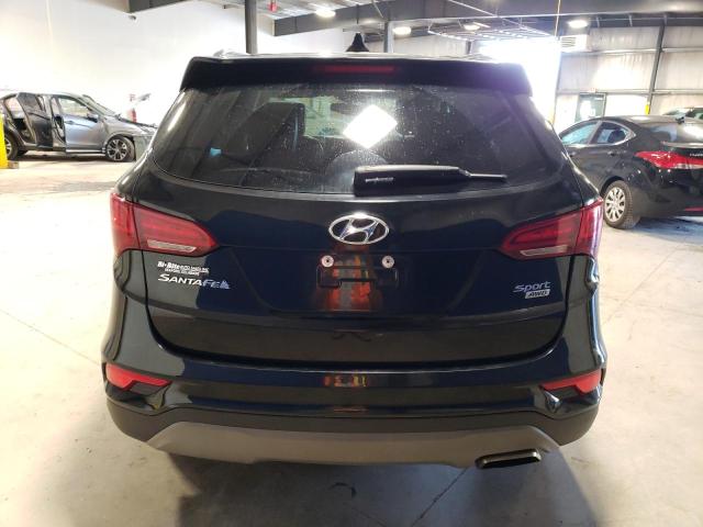 5NMZUDLB5JH099500 - 2018 HYUNDAI SANTA FE S BLACK photo 6