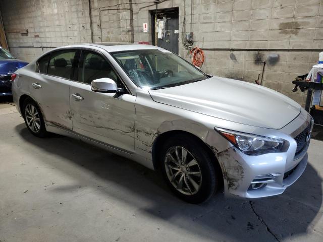 JN1CV7AR2GM252228 - 2016 INFINITI Q50 BASE Gümüş foto 4