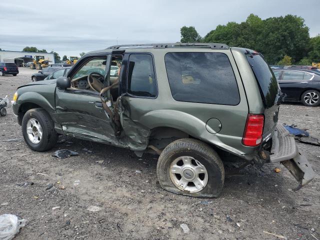 1FMYU70E31UC21433 - 2001 FORD EXPLORER SPORT GREEN photo 2