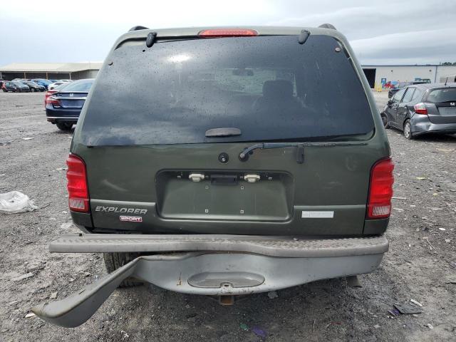 1FMYU70E31UC21433 - 2001 FORD EXPLORER SPORT GREEN photo 6