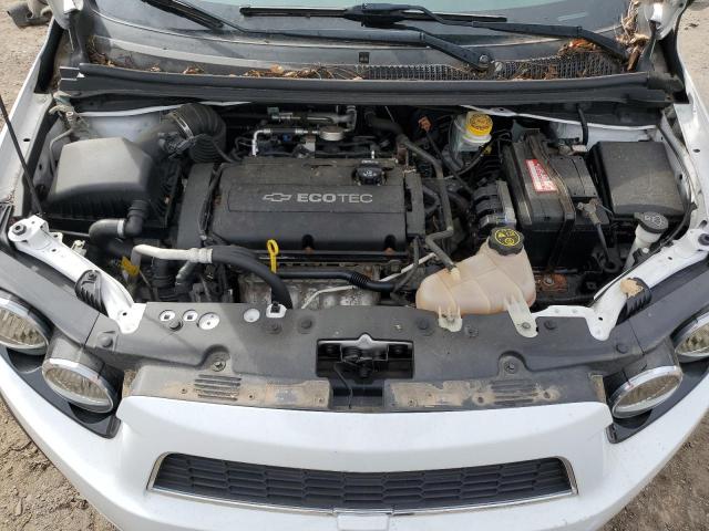 1G1JA5SG6F4116077 - 2015 CHEVROLET SONIC LS WHITE photo 11
