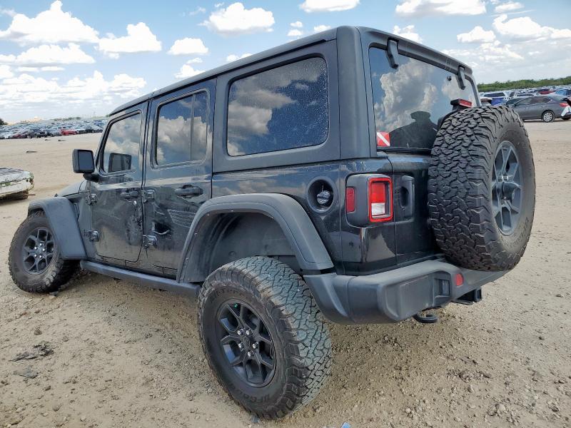 1C4PJXDN8RW104028 - 2024 JEEP WRANGLER SPORT BLACK photo 2