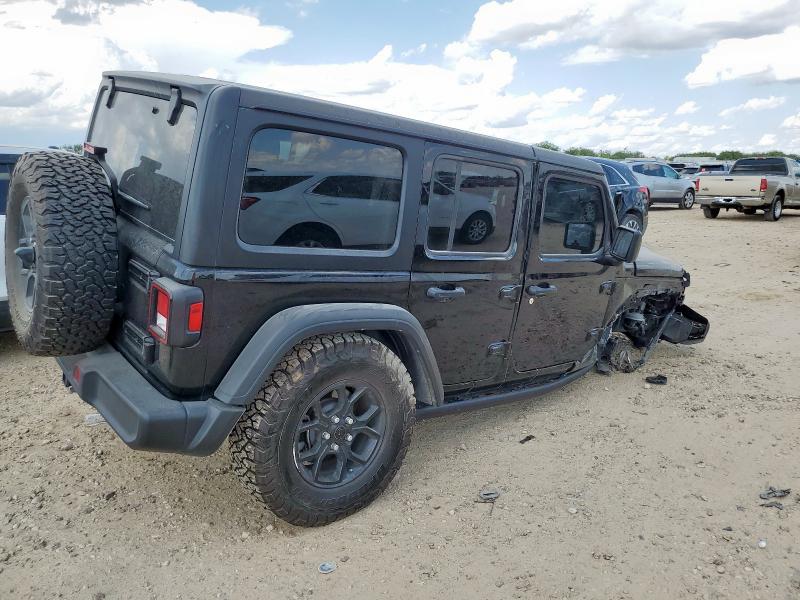 1C4PJXDN8RW104028 - 2024 JEEP WRANGLER SPORT BLACK photo 3