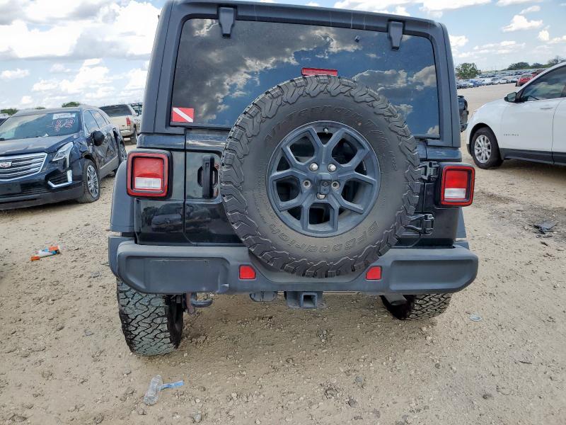 1C4PJXDN8RW104028 - 2024 JEEP WRANGLER SPORT BLACK photo 6