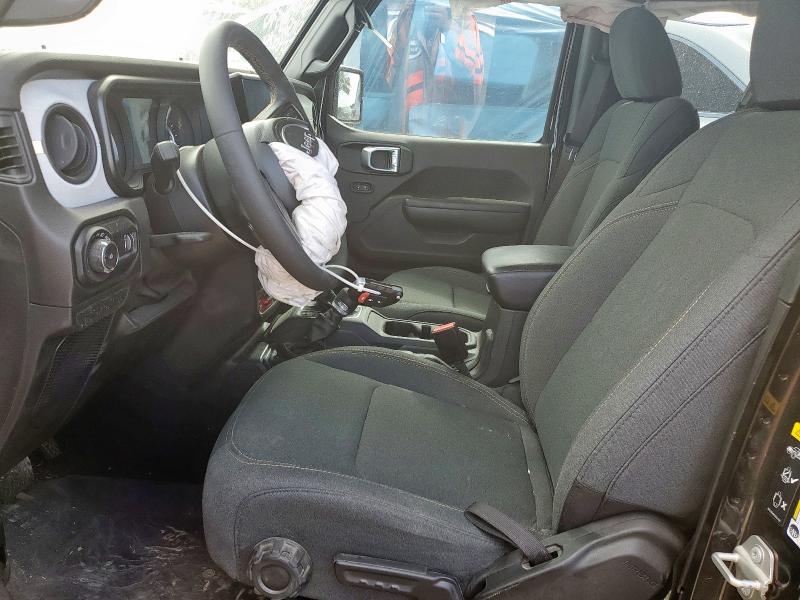 1C4PJXDN8RW104028 - 2024 JEEP WRANGLER SPORT BLACK photo 7