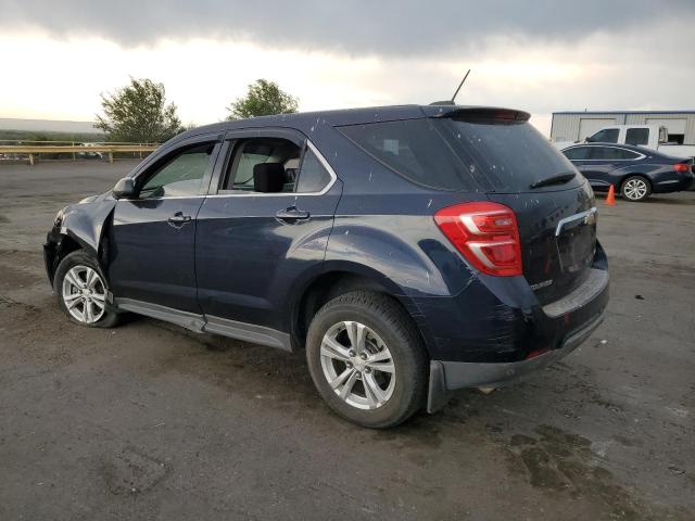 2GNALBEKXH1523034 - 2017 CHEVROLET EQUINOX LS Көк фото 2