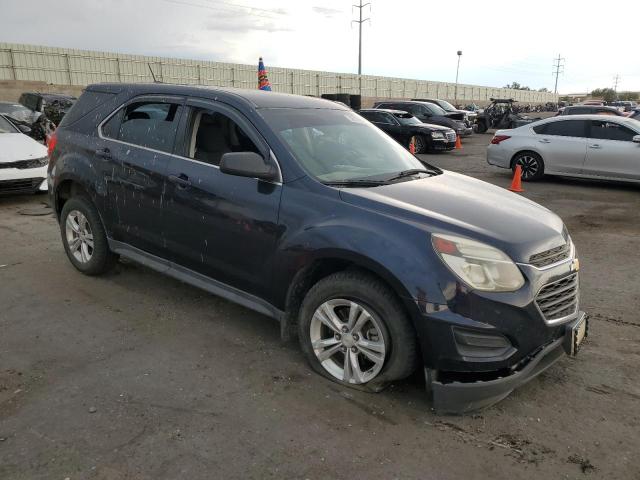 2GNALBEKXH1523034 - 2017 CHEVROLET EQUINOX LS Көк фото 4