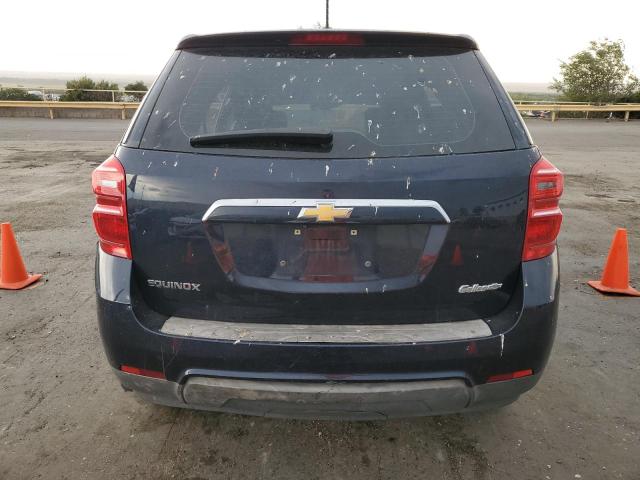 2GNALBEKXH1523034 - 2017 CHEVROLET EQUINOX LS Көк фото 6