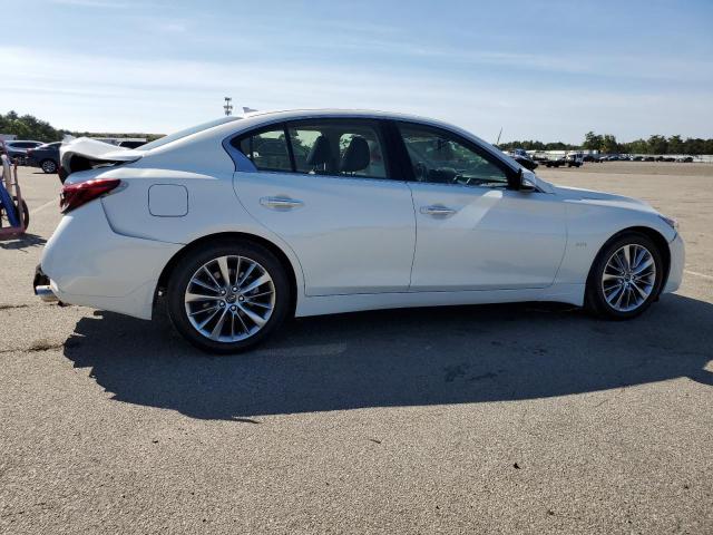 JN1EV7AR7JM443109 - 2018 INFINITI Q50 LUXE WHITE photo 3