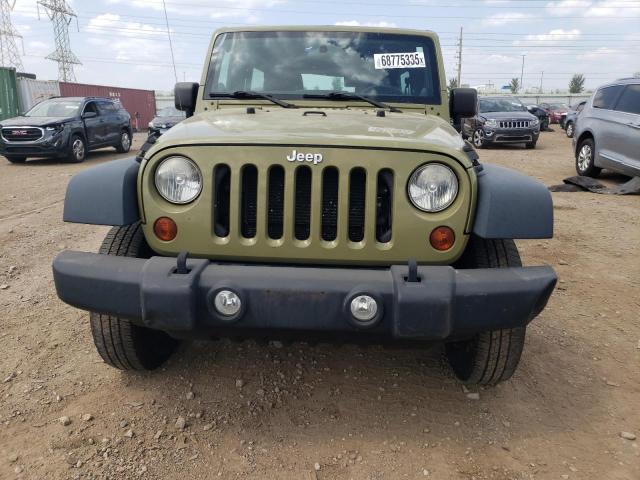 1C4BJWDG9DL685863 - 2013 JEEP WRANGLER U SPORT GREEN photo 5